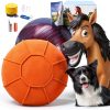 Herding Ball BabieDtOyG 25 Inch Blue Horse Toy with Green Cover-0