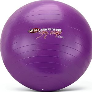 Weaver Leather Activity Ball Horse Toy Small Purple Plastic-0